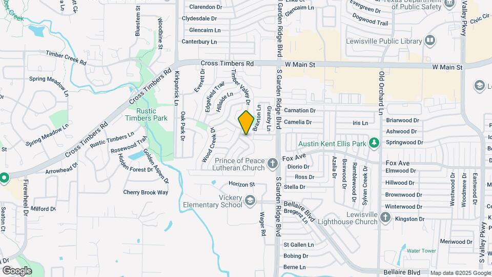 1203 River Oaks Dr Map and Location Details