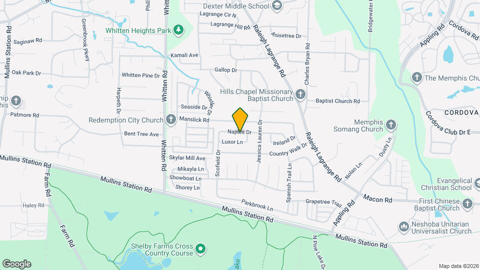 6967 Naples Dr Map and Location Details