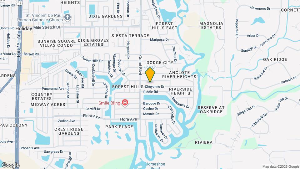 5543 Cheyenne Dr Map and Location Details
