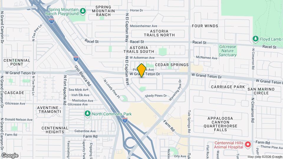 8713 W Majestic Pine Ave Map and Location Details
