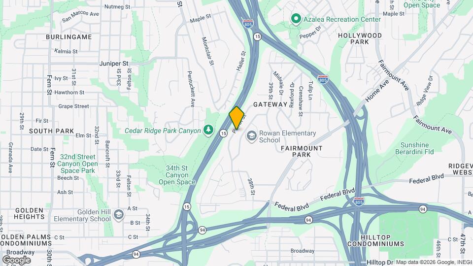 1811 Parrot St, Unit ADU Mapa y Detalles de la Ubicación
