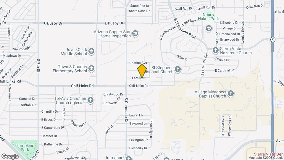 2120 Lara Dr Map and Location Details