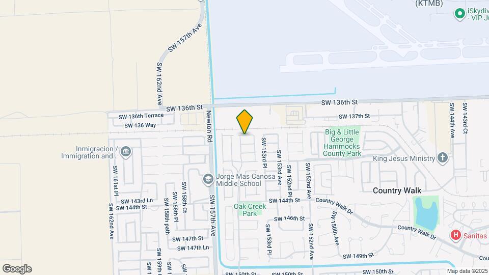 15452 SW 138th Terrace Map and Location Details