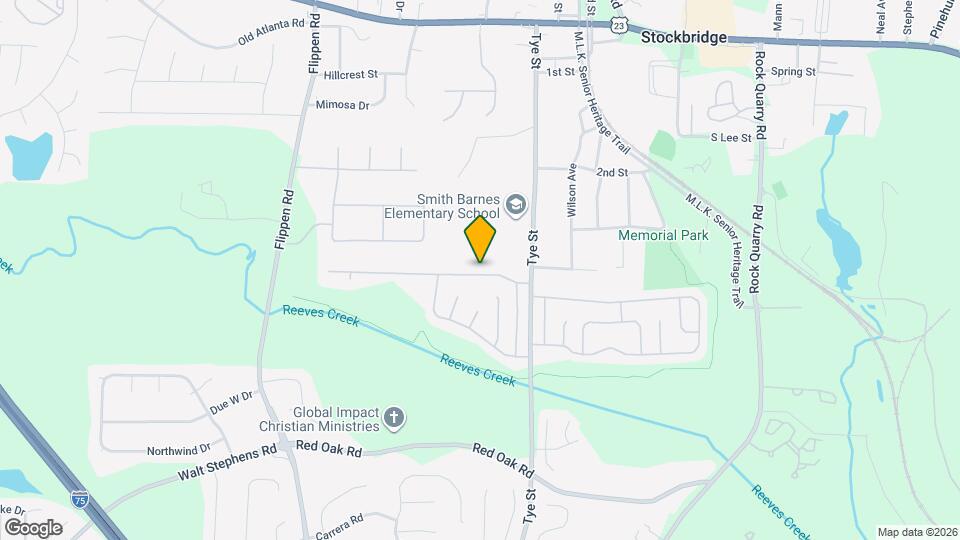 124 Glynn Addy Dr Map and Location Details