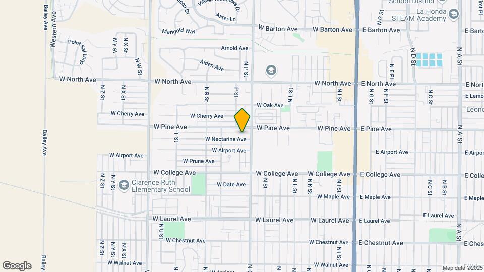 813 W Nectarine Ave Map and Location Details