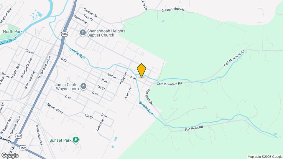 1709 A St Map and Location Details