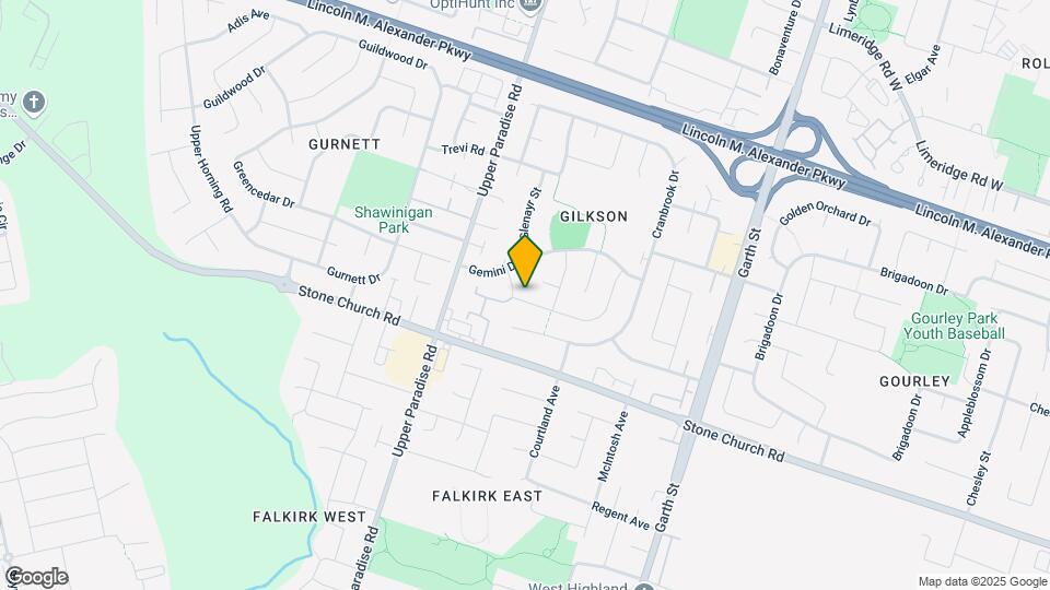 126 Gardiner Dr Map and Location Details