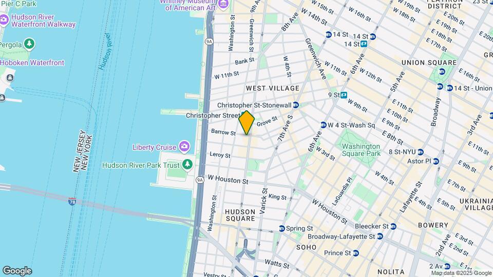 459 Hudson St Map and Location Details