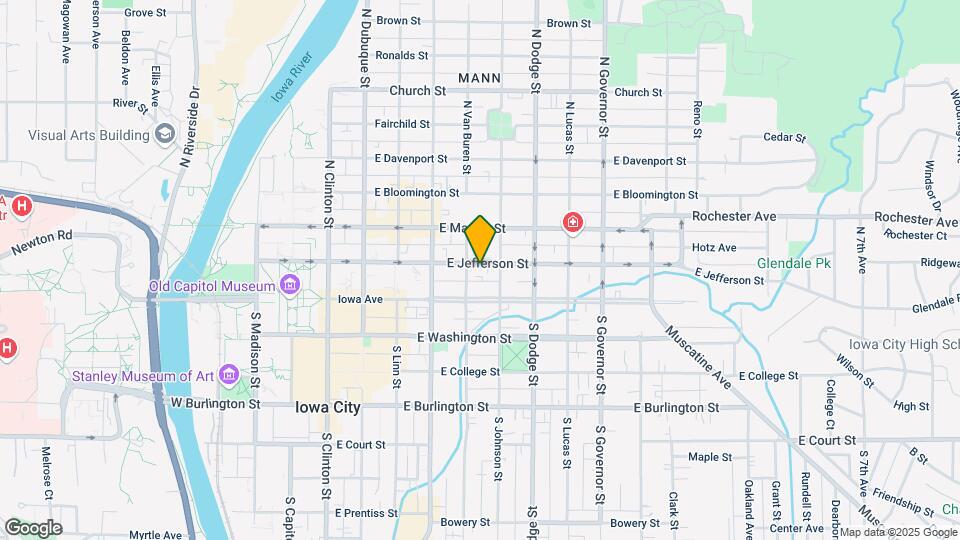 515 E Jefferson St Map and Location Details