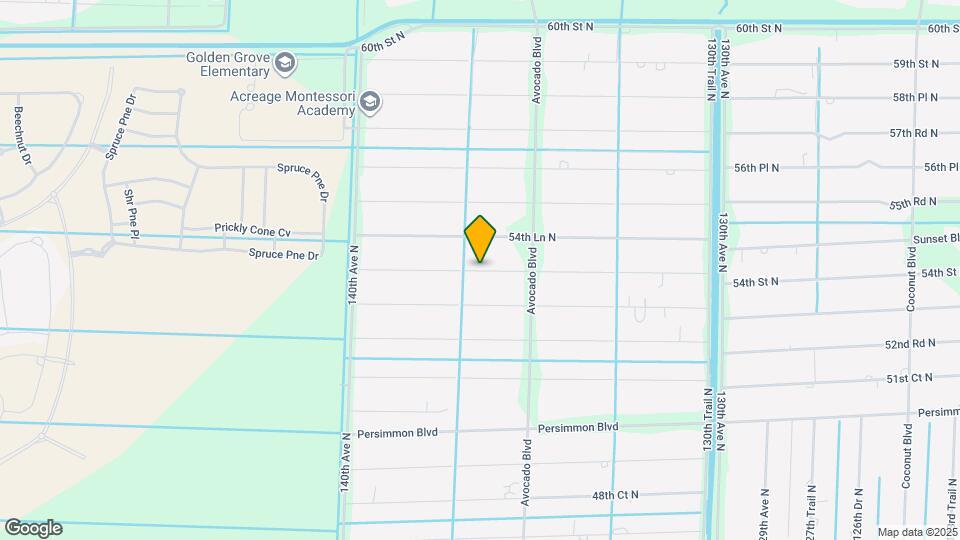 13617 54th St N Mapa y Detalles de la Ubicación