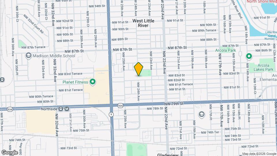 2395 NW 82nd St Map and Location Details