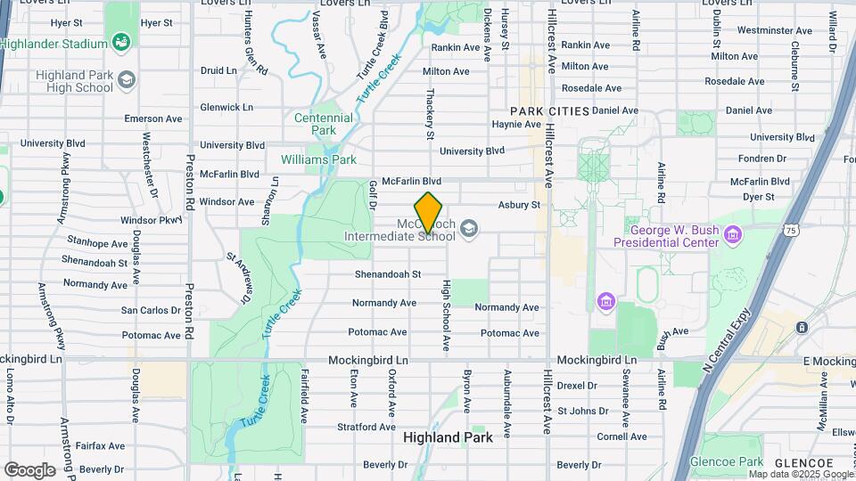 3616 Binkley Ave Map and Location Details