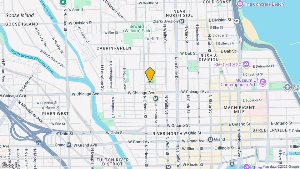 324 W Institute Pl Map and Location Details