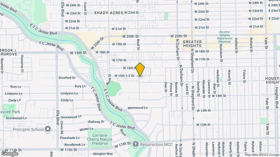 1508 Beall St Mapa y Detalles de la Ubicación