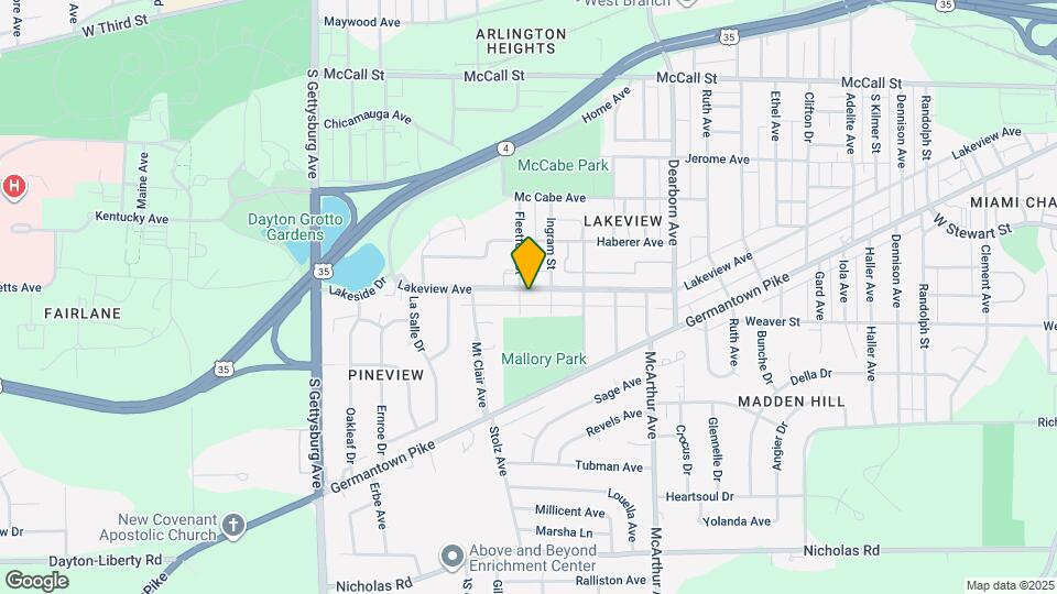 3124 Lakeview Ave Map and Location Details