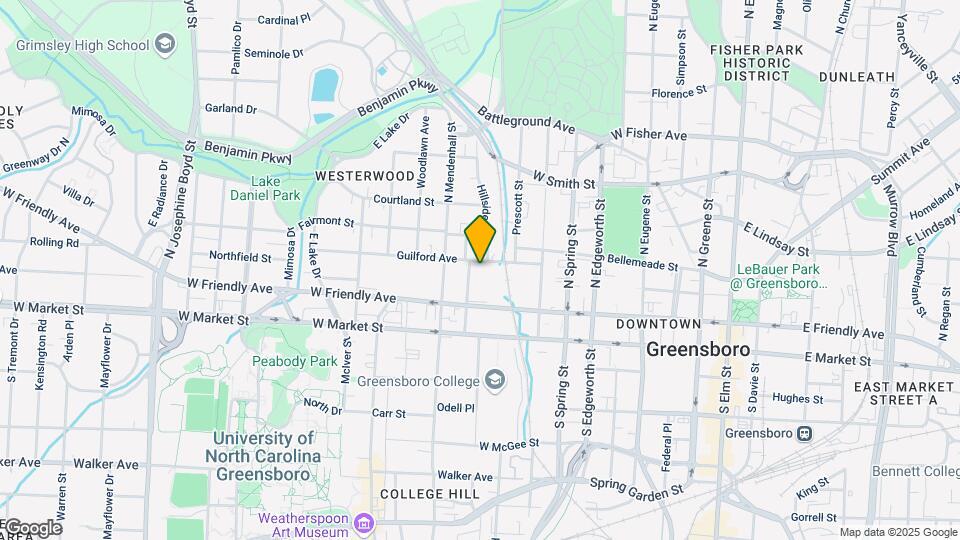 515 Guilford Ave Map and Location Details