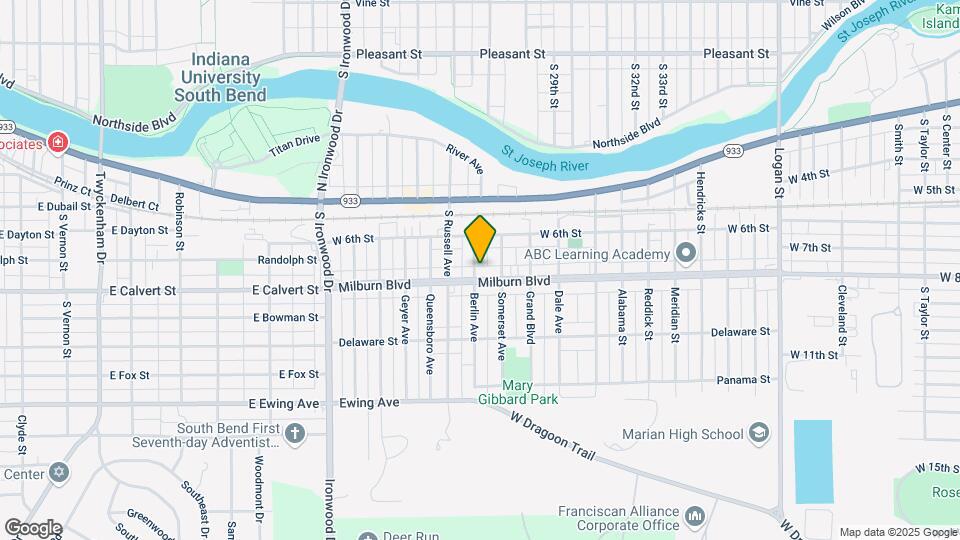 2320 Milburn Blvd Map and Location Details