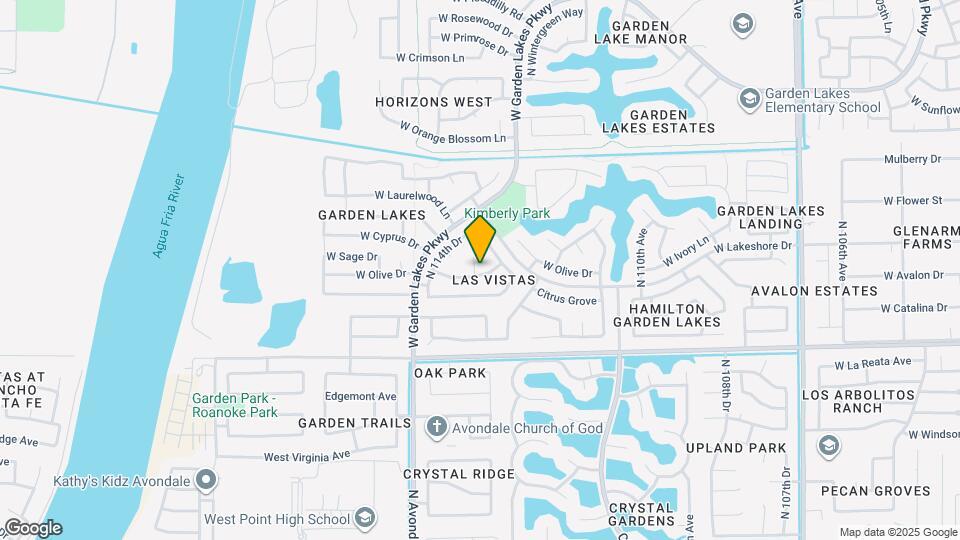 3121 N 113th Ln Map and Location Details