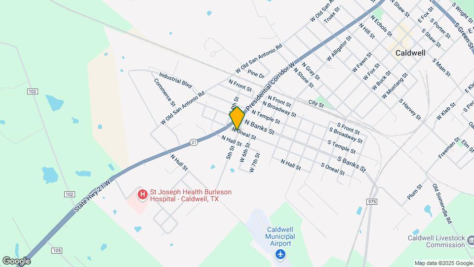 1610 W 5th St Mapa y Detalles de la Ubicación