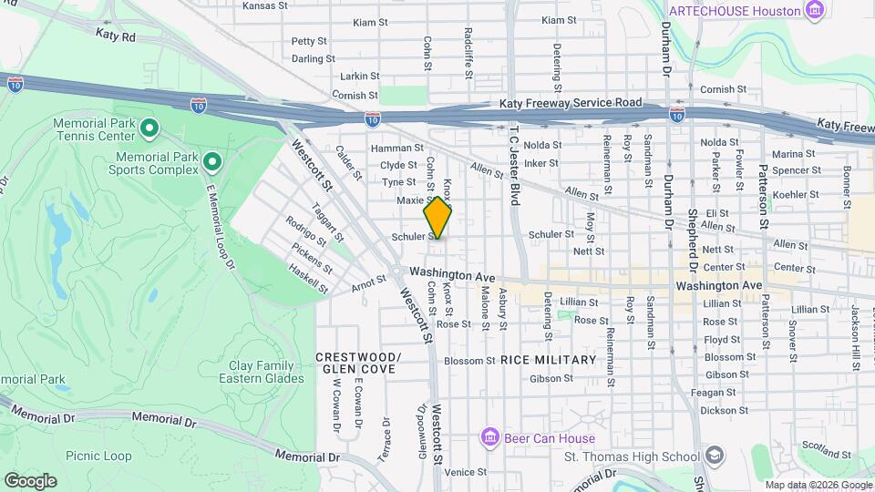 1204 Cohn St Map and Location Details