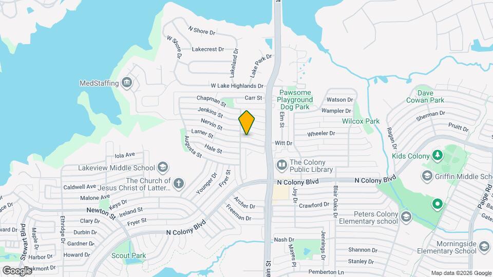 4604 Larner St Map and Location Details