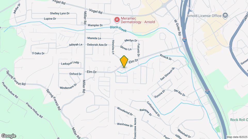 2512 Elmwood Pkwy Map and Location Details