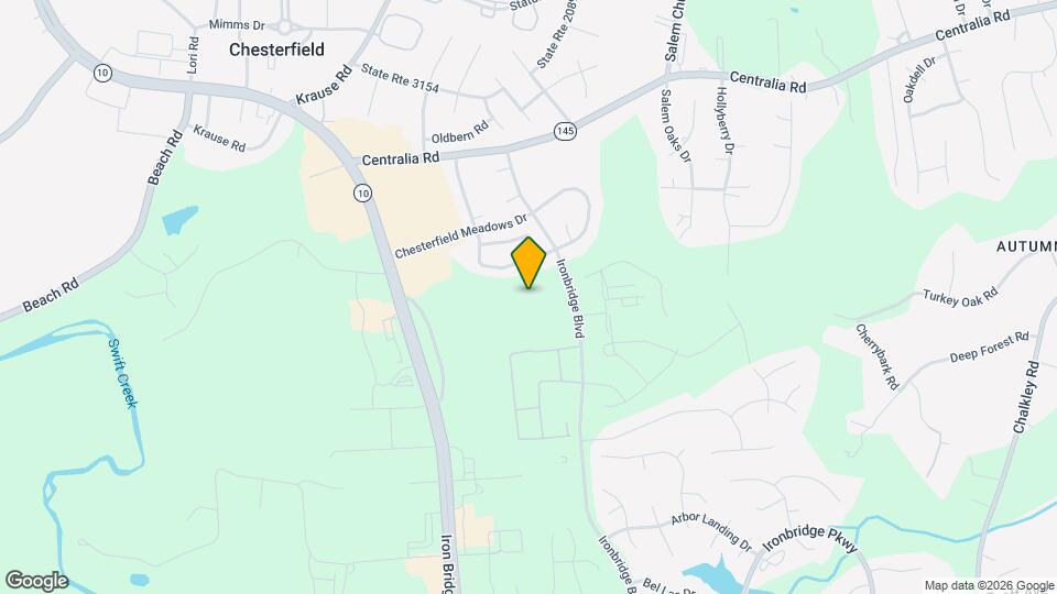 10612 Rosies Run Map and Location Details