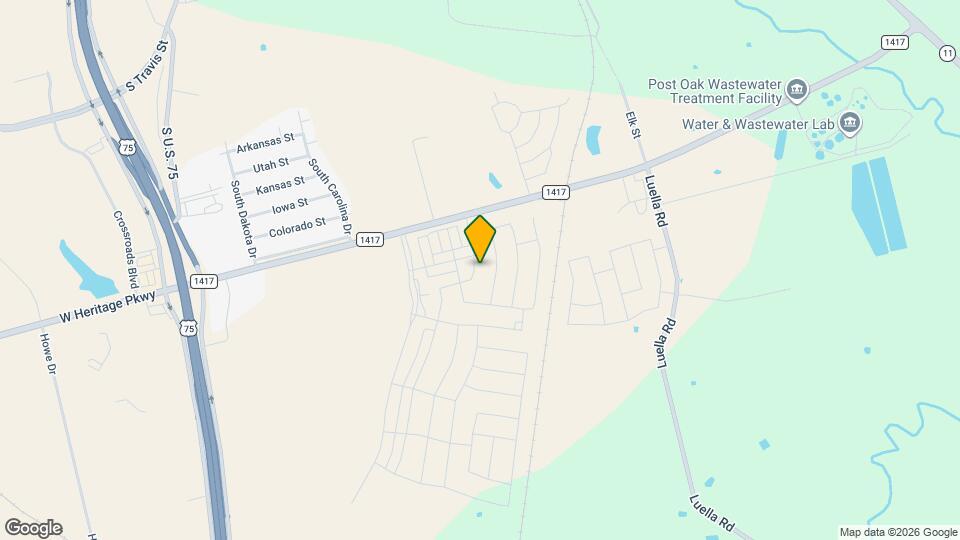 3809 Paradise Way Map and Location Details