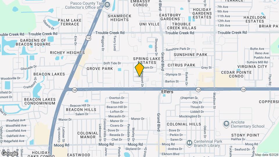 5316 Seahorse Dr Map and Location Details