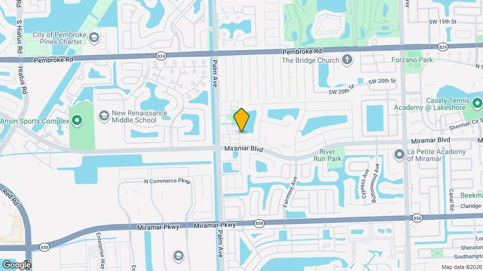 2409 SW 99th Way Map and Location Details