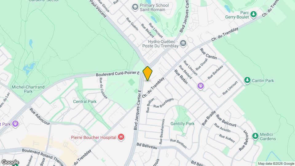 1713 Du Tremblay Ch Map and Location Details