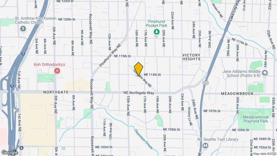 11225 Goodwin Way NE Map and Location Details