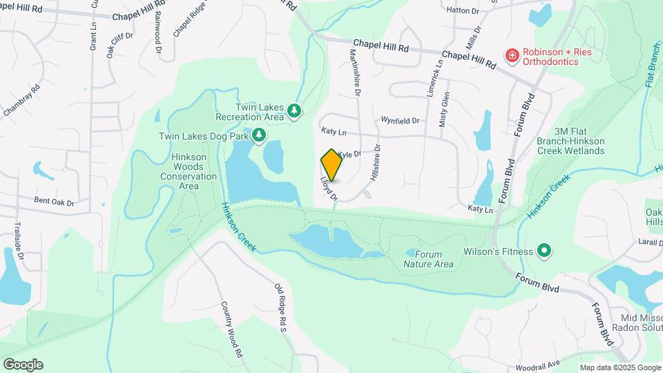 2606 Lloyd Dr Map and Location Details