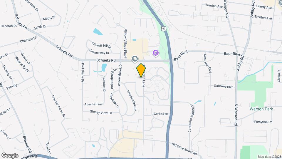 1233 Guelbreth Lane Map and Location Details