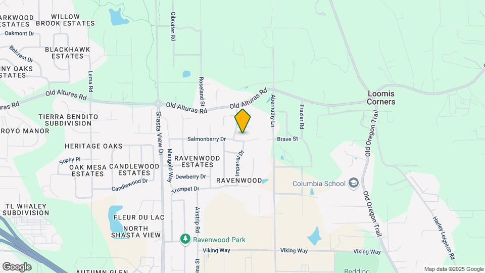 2928 Salmonberry Dr Map and Location Details