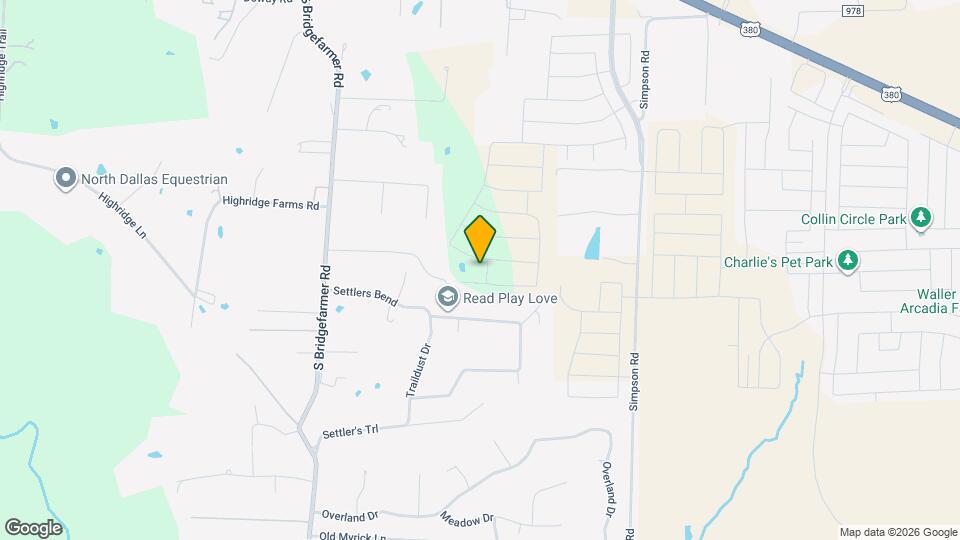 1204 Booker Dr Map and Location Details