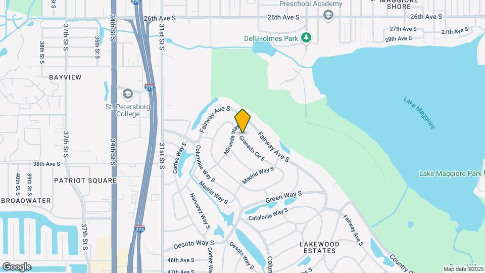 2565 Granada Cir W Map and Location Details