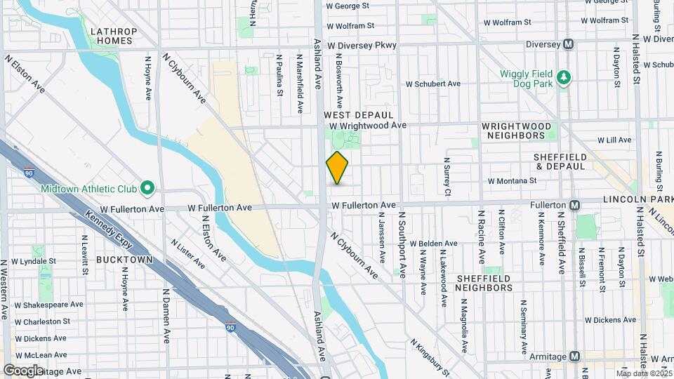 1539 W Montana St Map and Location Details