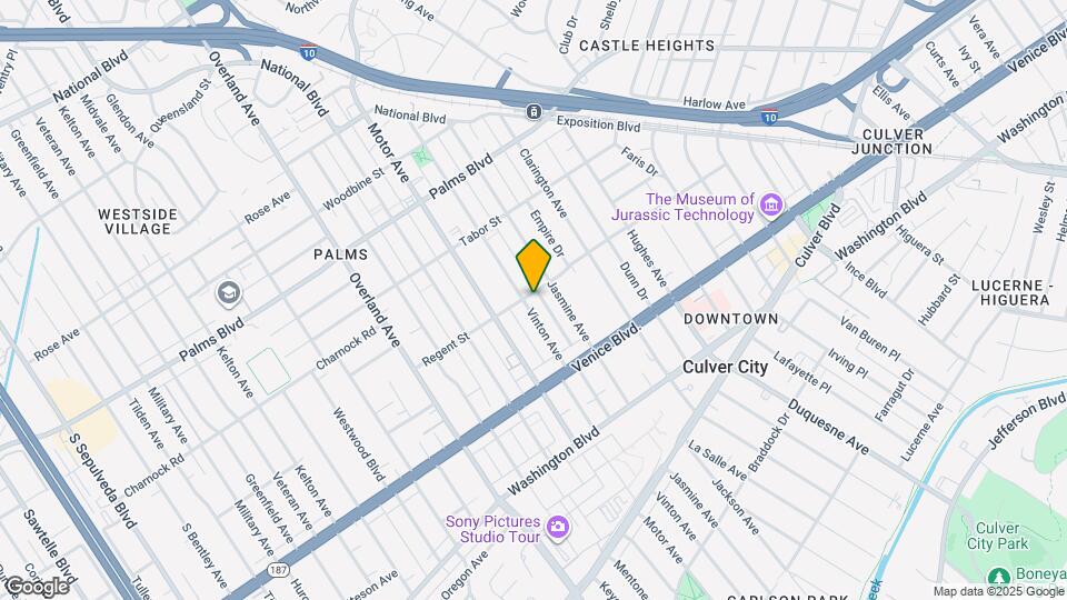 10226 Regent St Map and Location Details