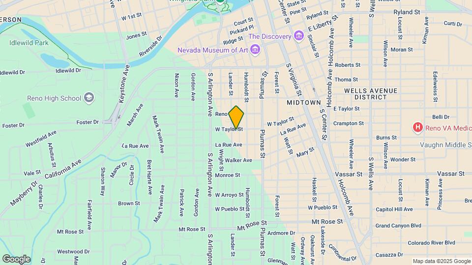 444 W Taylor St Map and Location Details