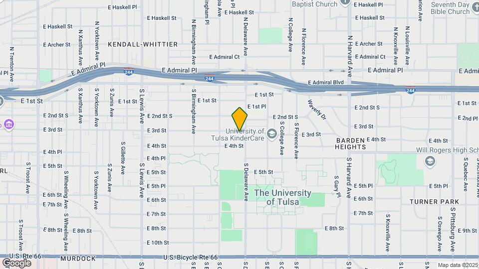 2738 E 3rd St Map and Location Details