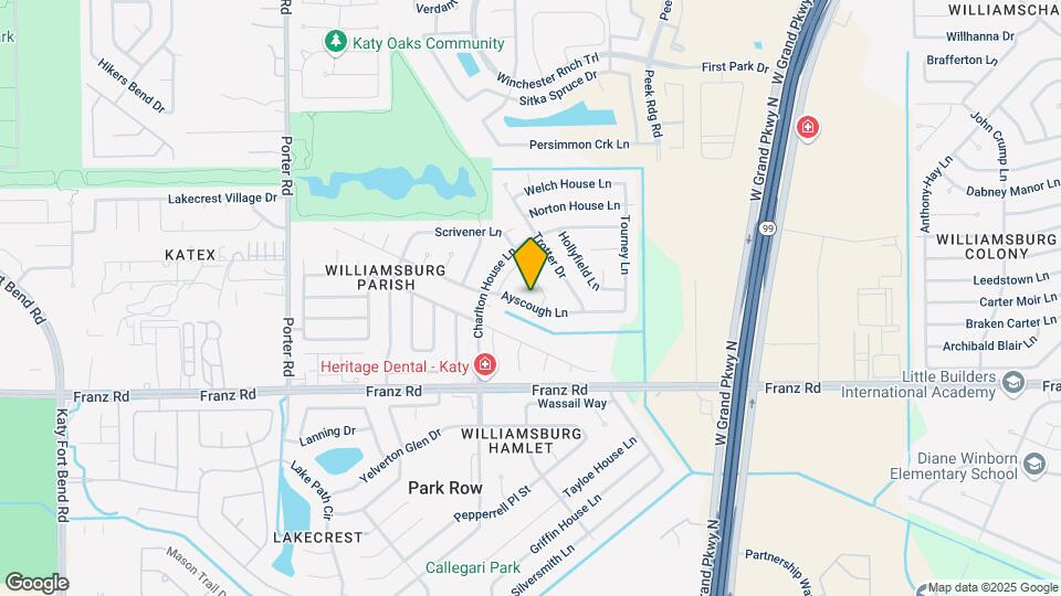 23910 Ayscough Ln Map and Location Details