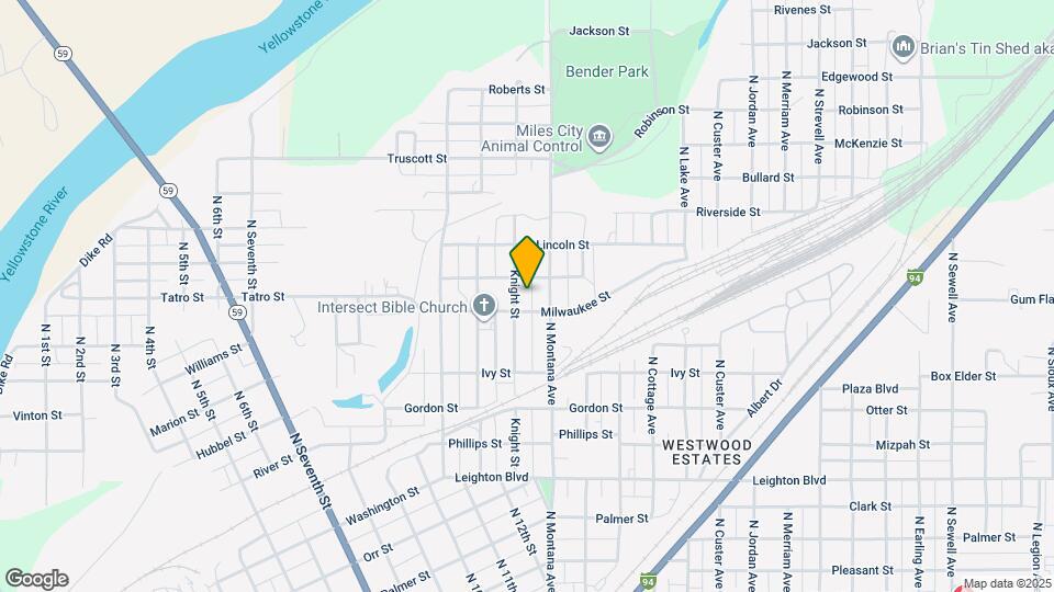 1004 Knight St Map and Location Details