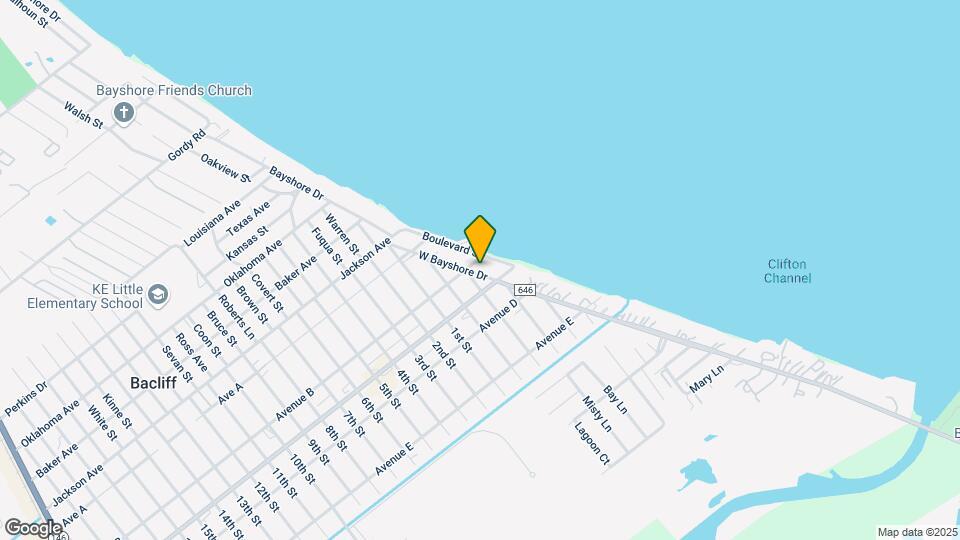 4507 W Bayshore Dr Map and Location Details