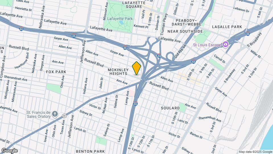 1857 Russell Blvd., Unit A Map and Location Details