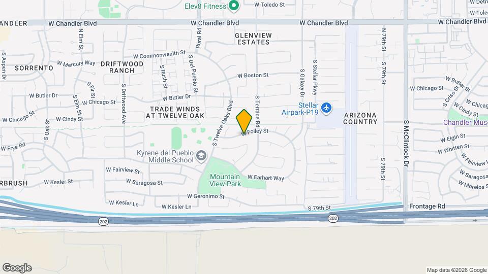 4797 W Folley St Map and Location Details