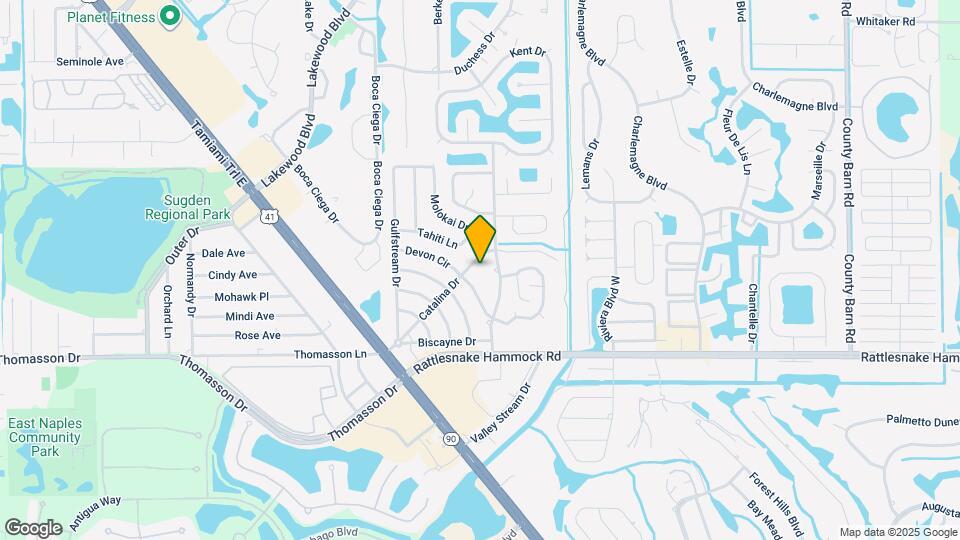 4907 Catalina Dr Map and Location Details