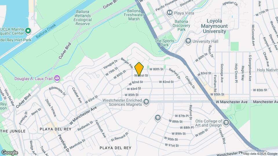 7538 W 81st St Map and Location Details