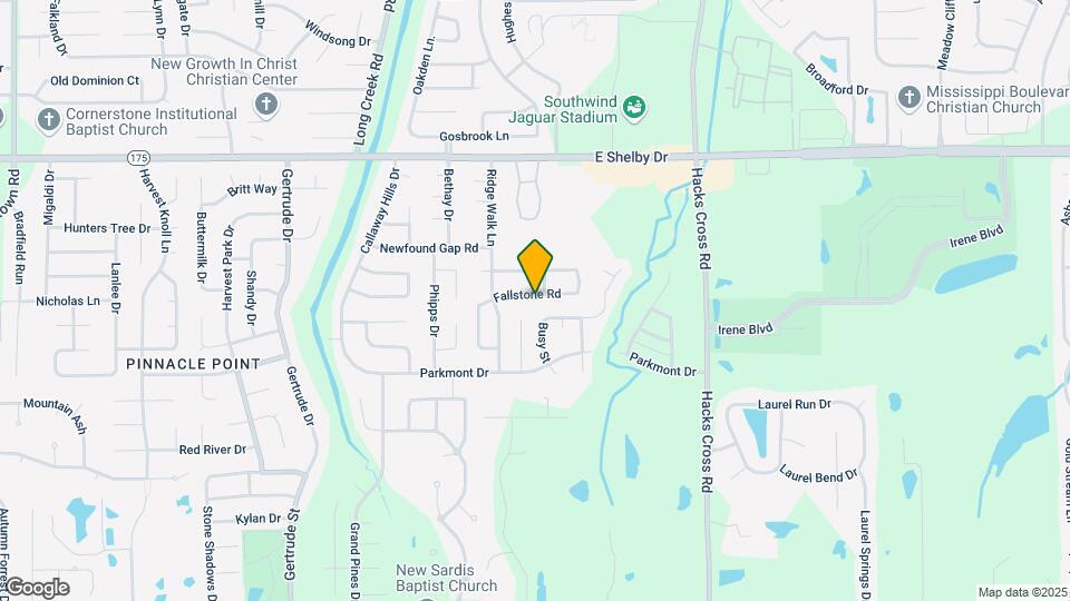 7825 Fallstone Rd Map and Location Details