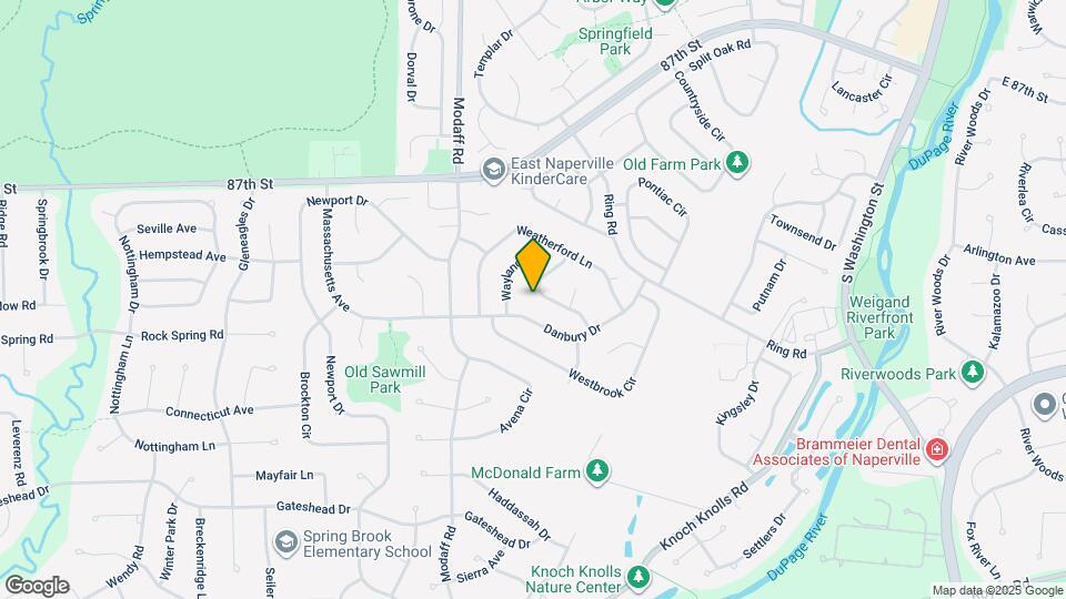 2323 Woodview Ln Map and Location Details